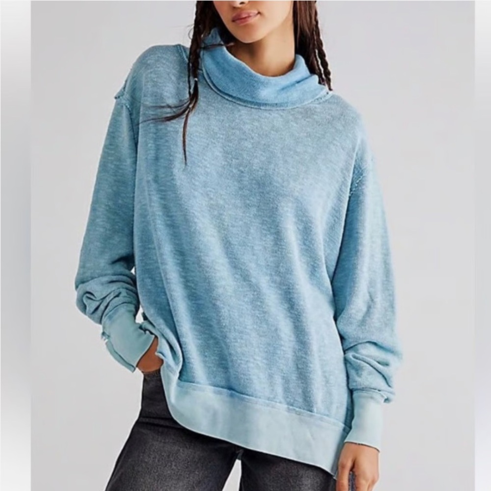 Free People We the Free “Timmy” turtleneck sweater tunic S